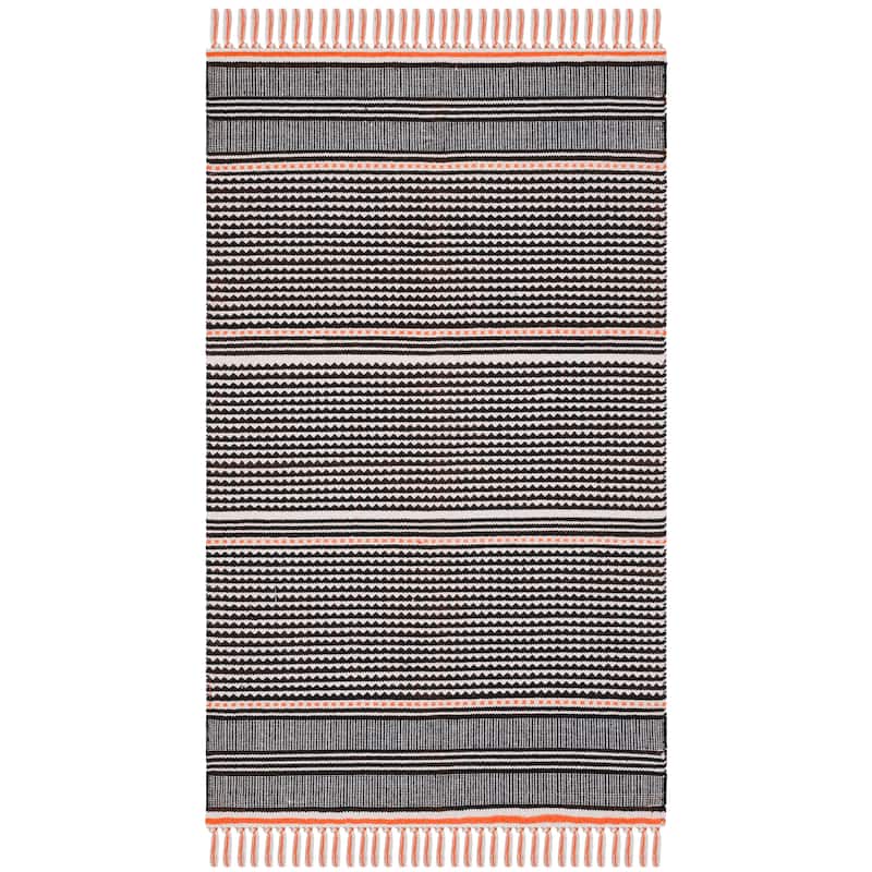 SAFAVIEH, Handmade Flatweave Montauk Susse Casual Cotton Rug