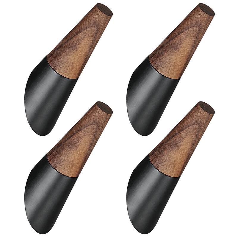 Wood Bathroom Knob Coat Robe/Towel Hook (4-Pack) - Overstock - 40169596