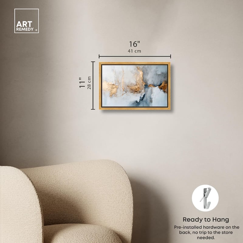 Canvas of Golden Shades Canvas by Art Remedy