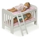preview thumbnail 10 of 13, Badger Basket Doll Bunk Bed with Bedding and Ladder