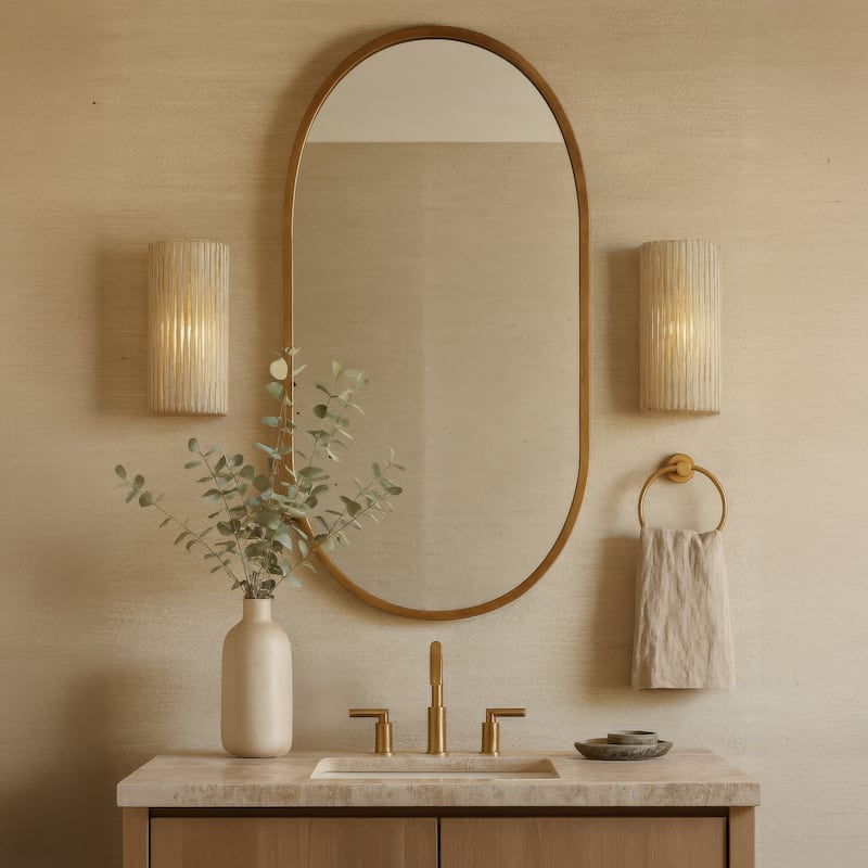 Varaluz Jacob's Ladder 1-Light Wall Sconce - French Gold