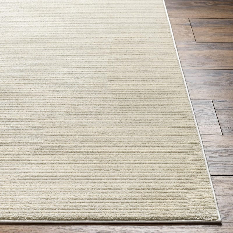 Livabliss Casual Alder Stripe Washable Area Rug