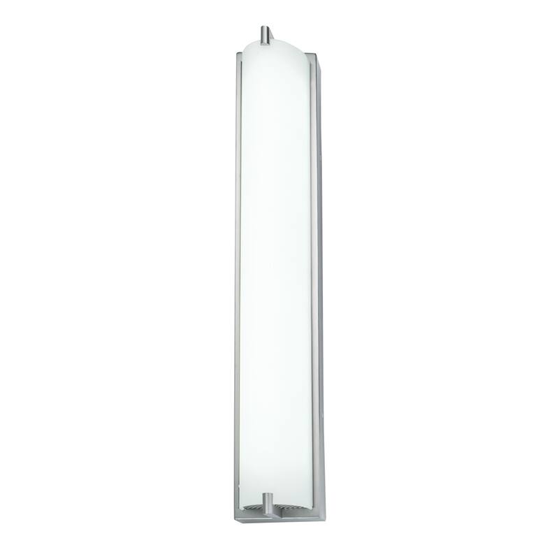 Alto Integrated LED Flush Sconce - 24 inch Tall - Brushed Nickel