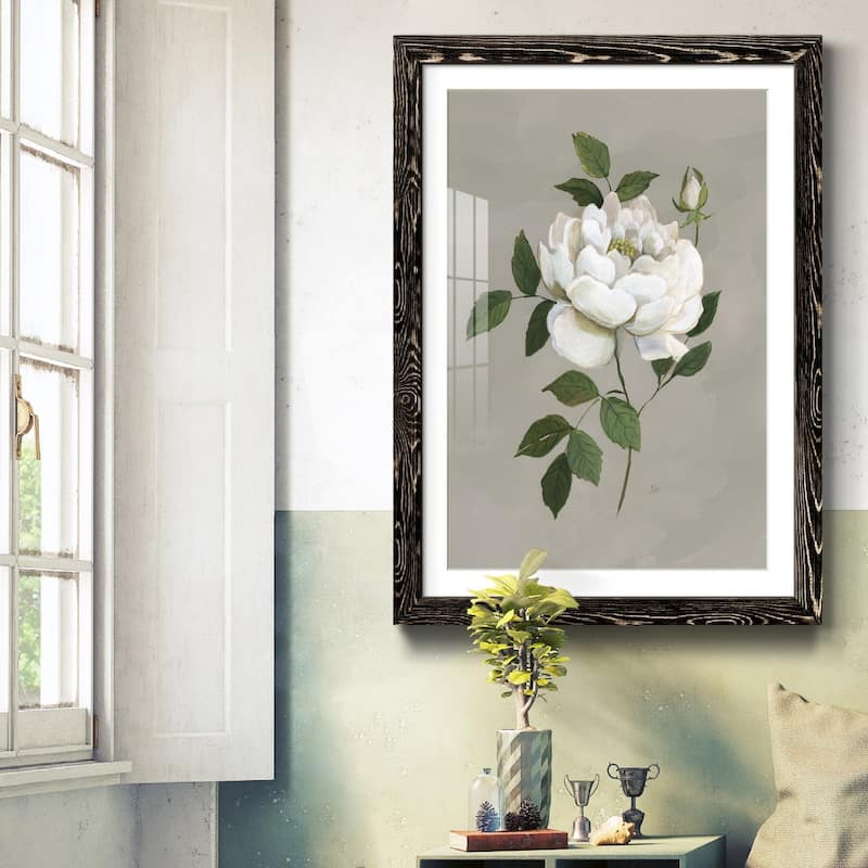 Botanical Rose-Premium Framed Print - Ready to Hang