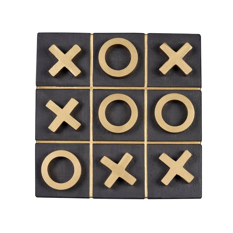 Tic Tac Toe Magnetic Game Board Decoration - 8.25"