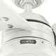 preview thumbnail 90 of 96, Hunter Cassius Outdoor Ceiling Fan, Damp Rated - Industrial, Farmhouse, Contemporary