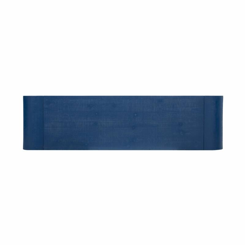 Wood Sideboard- Handwoven Wood Slat Doors,Tiered Stepped Design for Hallways,Living Rooms,Studies