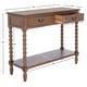 preview thumbnail 93 of 101, SAFAVIEH Athena 13-Inch Wood Console Table, Traditional - 13" W x 36" D x 30" H