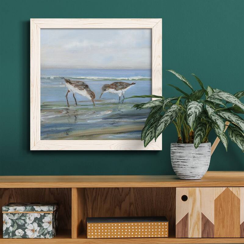 Seabird Beach II-Premium Framed Canvas - Ready to Hang