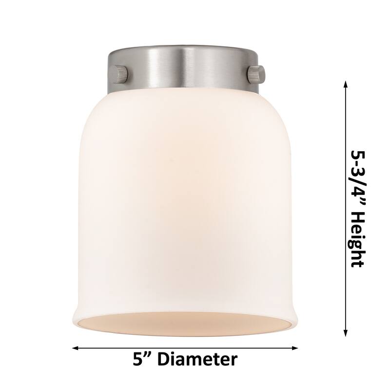 Innovations Lighting Caden Bell - 1 Light 5" Flush Mount