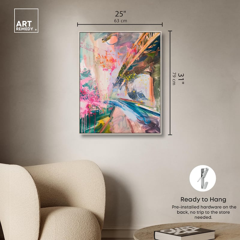 Serenade of Light Canvas by Art Remedy