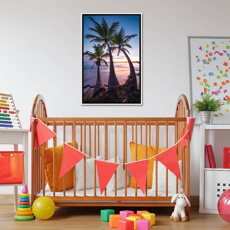 "Tropical Triple - Caribbean" by Stefan Hefele Framed