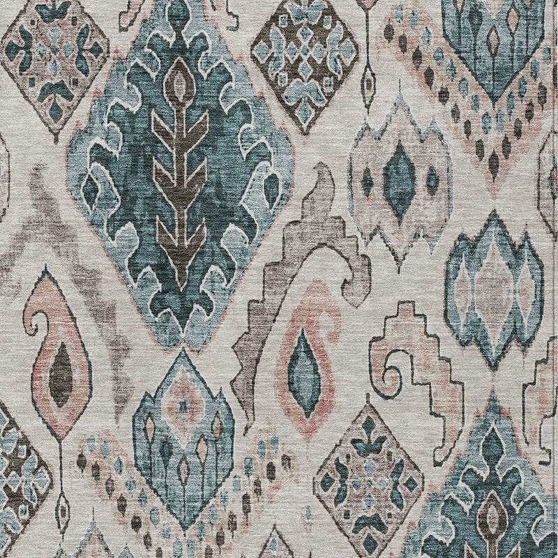 HomeRoots Moroccan Transitional Rectangle Outdoor Rug