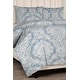 preview thumbnail 2 of 0, Magnolia Home Fashions Hamilton Denim Duvet cover & shams Set