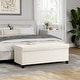 preview thumbnail 16 of 22, Fabric Upholstered Storage Ottoman, Bench for Entryway, Bedroom, Closet