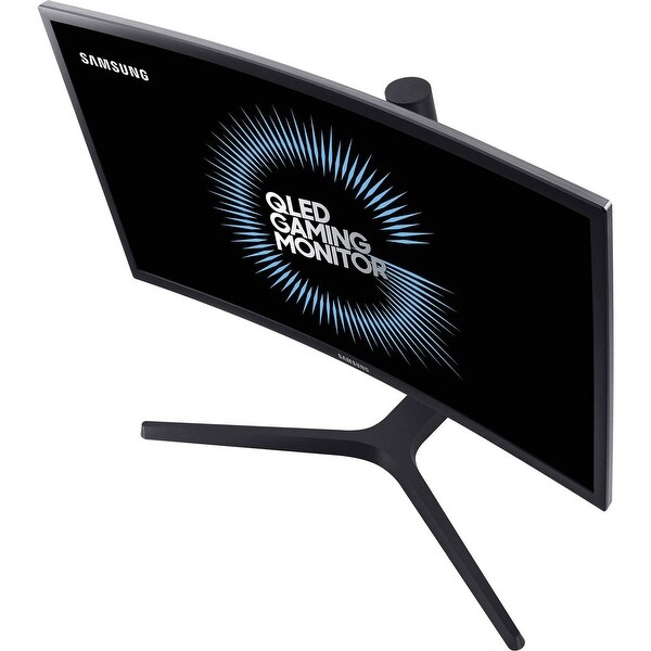 Shop Samsung 27 Cfg73 Gaming Monitor With Quantum Dot Refurbished Overstock 25602711