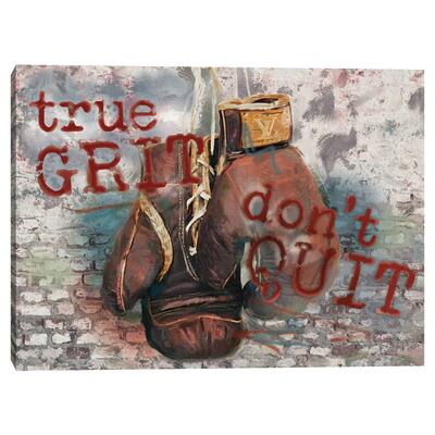 True Grit Canvas Art Print