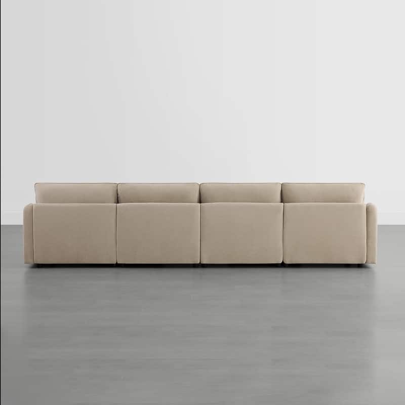 Spruce & Spring Oversized Cloud Modular Sectional Couches for Living Room