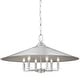 preview thumbnail 1 of 9, Z-Lite 1953-32 Rialto 6 Light 32" Wide Pendant Signature Pewter