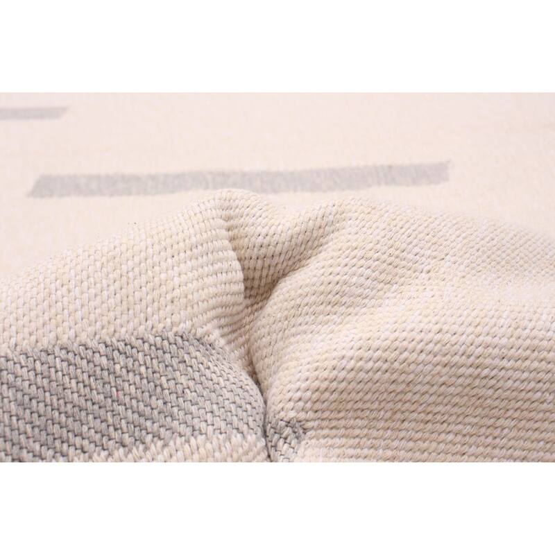 ECARPETGALLERY Flat-Weave Ankara III White Kilim