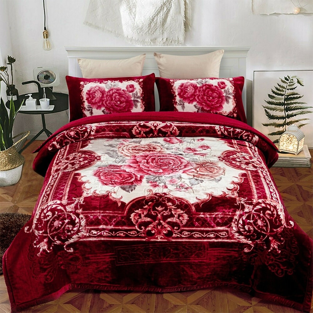 Thick clearance sherpa comforter