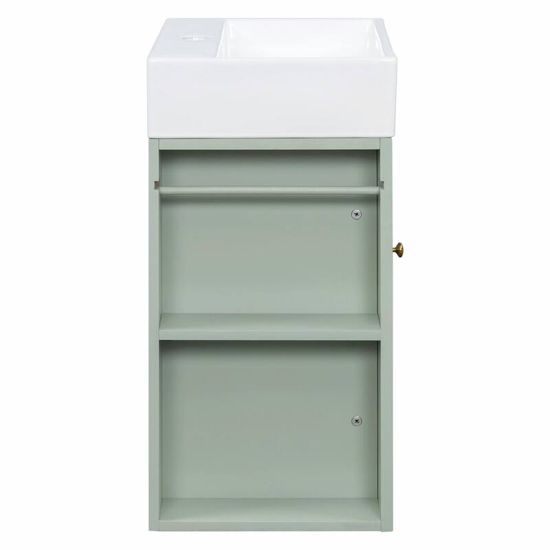 20" Bathroom Vanity with Ceramic Sink