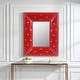 preview thumbnail 3 of 35, Rectangle Rivet Decorative Wall Hanging Mirror