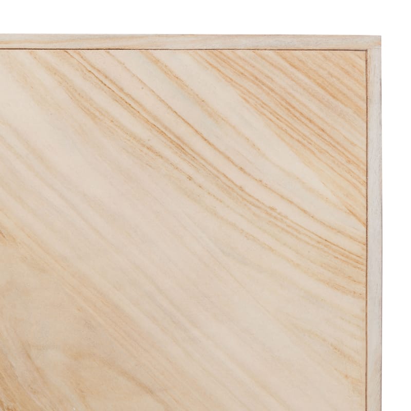 SAFAVIEH Couture Maci Bryn Wood Herringbone Bed