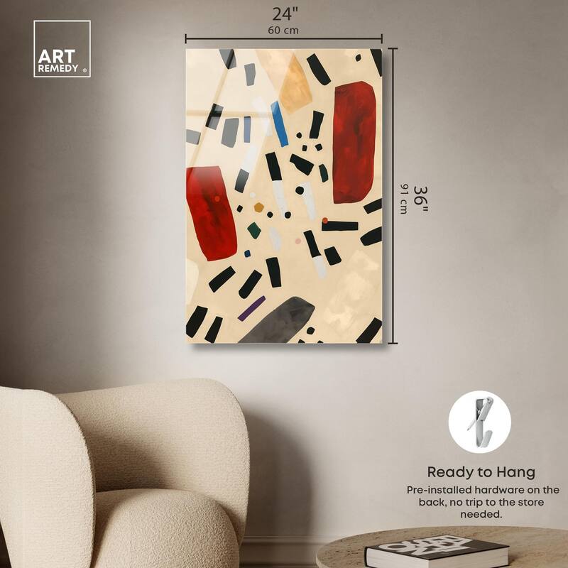 Mindscape Mosaic II Acrylic by Art Remedy, Ready to Hang