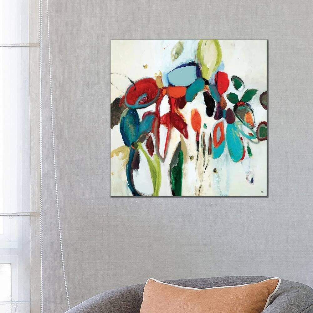 iCanvas "Floral Hints" by Lisa Ridgers Canvas Print