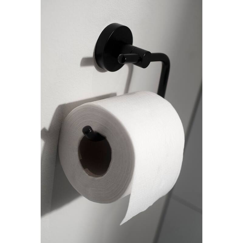 Kosmos Toilet Roll Holder Black