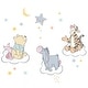 preview thumbnail 1 of 1, Lambs & Ivy Disney Baby Winnie the Pooh Hugs Piglet/Eeyore/Tigger Wall Decals