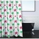 preview thumbnail 9 of 10, Christmas Beach Pattern Shower Curtain