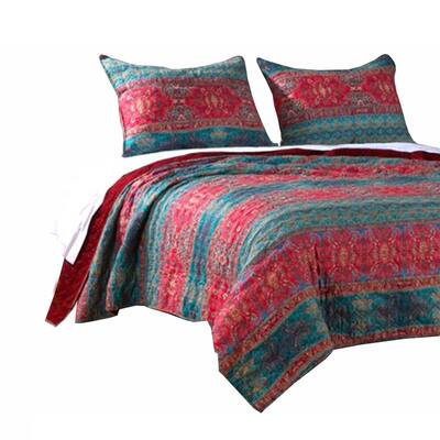 Dakota Style Twin size Quilt Set, 2-Piece
