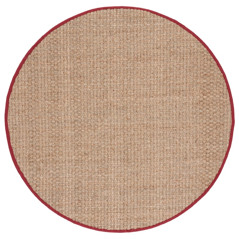 SAFAVIEH Natural Fiber Marina Basketweave Seagrass Rug