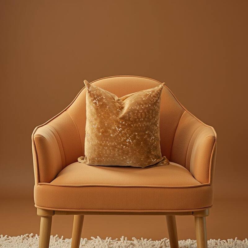 Allan Andrews 20 in. x 20 in. Pillow Pisani Gold - Down Insert