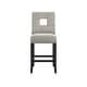 preview thumbnail 48 of 51, Mendoza Keyhole Counter Height Back Stool (Set of 2) by iNSPIRE Q Bold