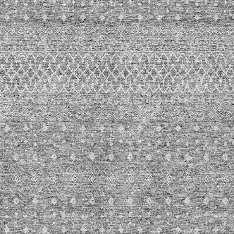 HomeRoots Tribal Transitional Rectangle Outdoor Rug