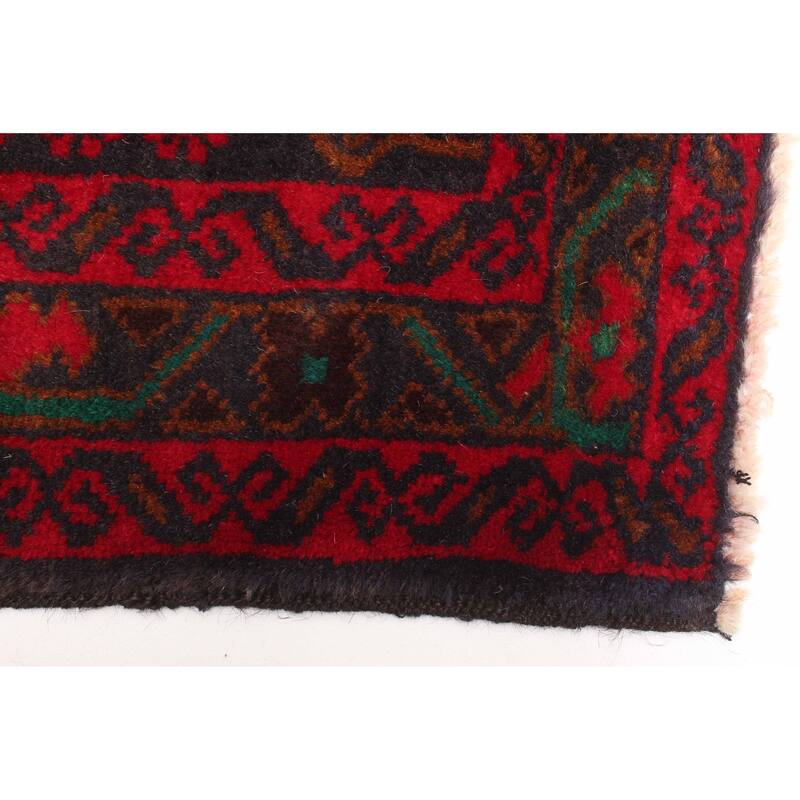 ECARPETGALLERY Hand-knotted Teimani Brown Wool Rug - 2'10 x 4'9