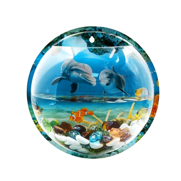 2 gallon wall mount fish bowl