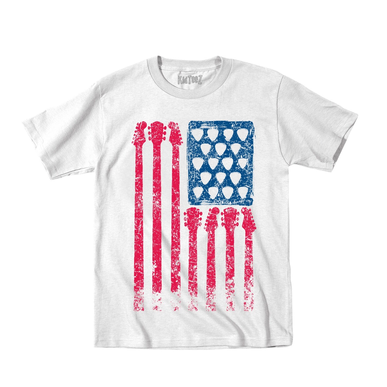Shop Guitar American Flag Country Pride 4th Of July Usa Kids