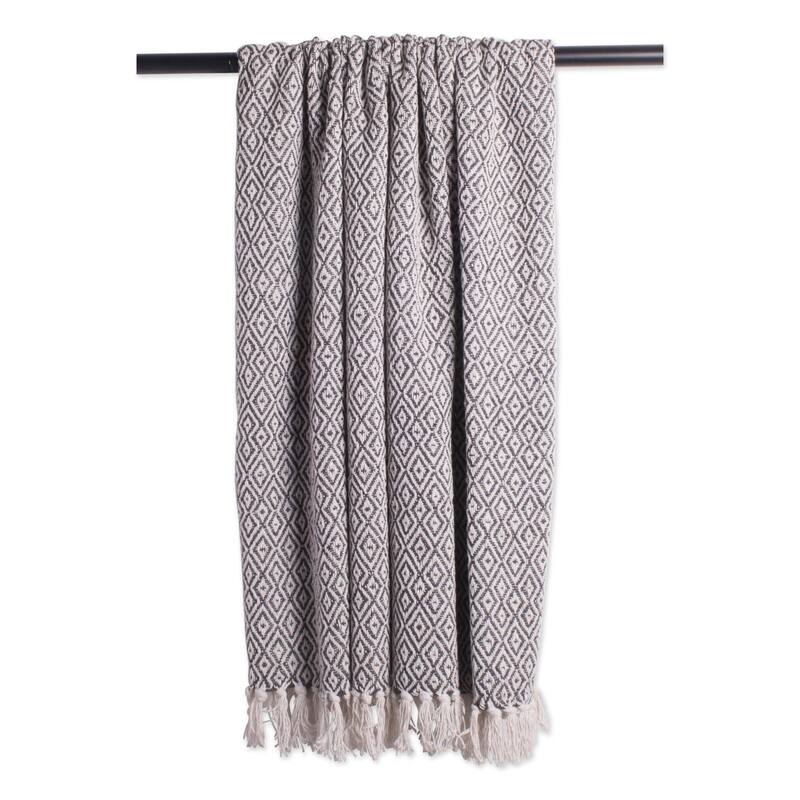 DII Stone Double Diamond Throw