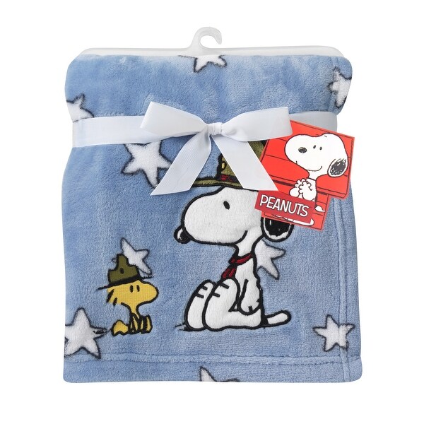 snoopy baby blanket