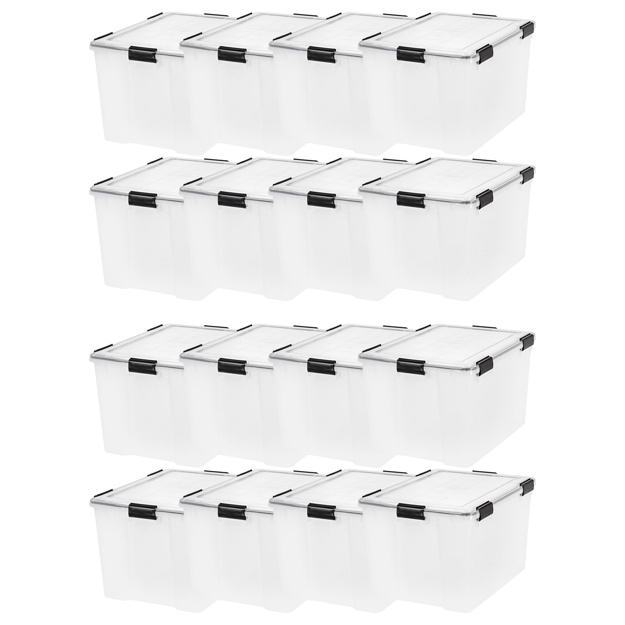 Iris weathertight totes 2025 74 quart