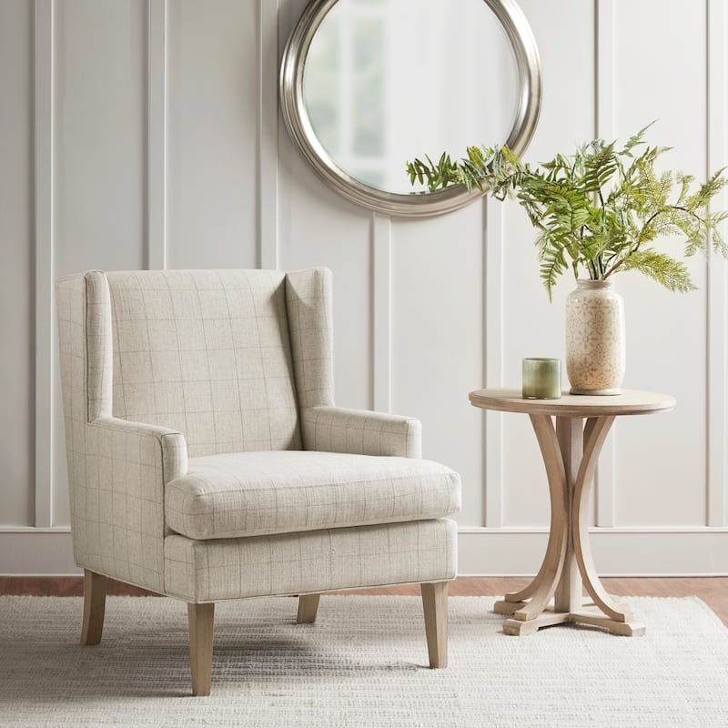 Martha Stewart Decker Accent Armchair - 1-Piece - Beige