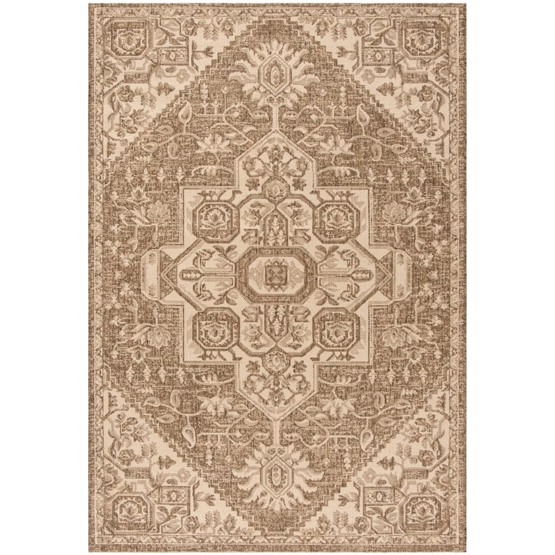 SAFAVIEH Beach House Caoimhe Indoor/ Outdoor Patio Backyard Rug