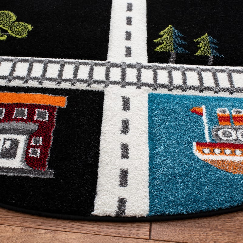 SAFAVIEH Carousel Kids Koika Neighborhood Road Rug