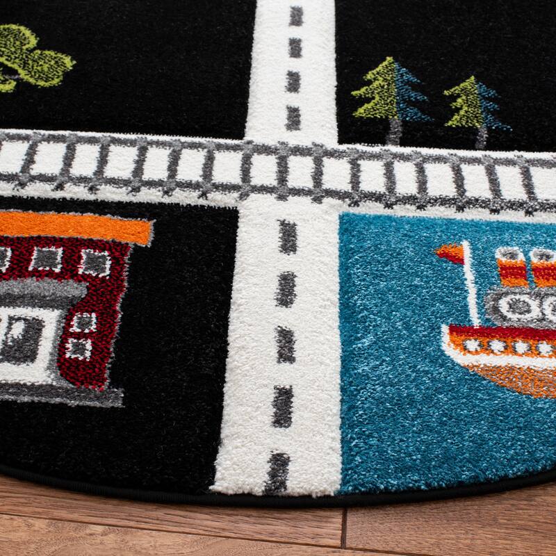 SAFAVIEH Carousel Kids Koika Neighborhood Road Rug