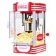 preview thumbnail 1 of 5, Coca-Cola 2.5-Oz. Retro Classic Kettle Popcorn Maker with Interior Light, Measuring Spoons and Scoop