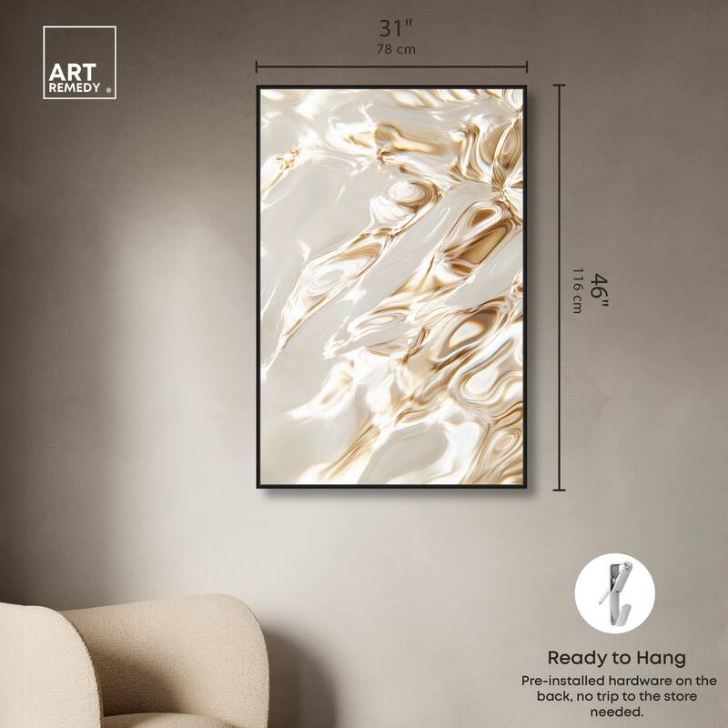 Light Reflections II Canvas by Art Remedy